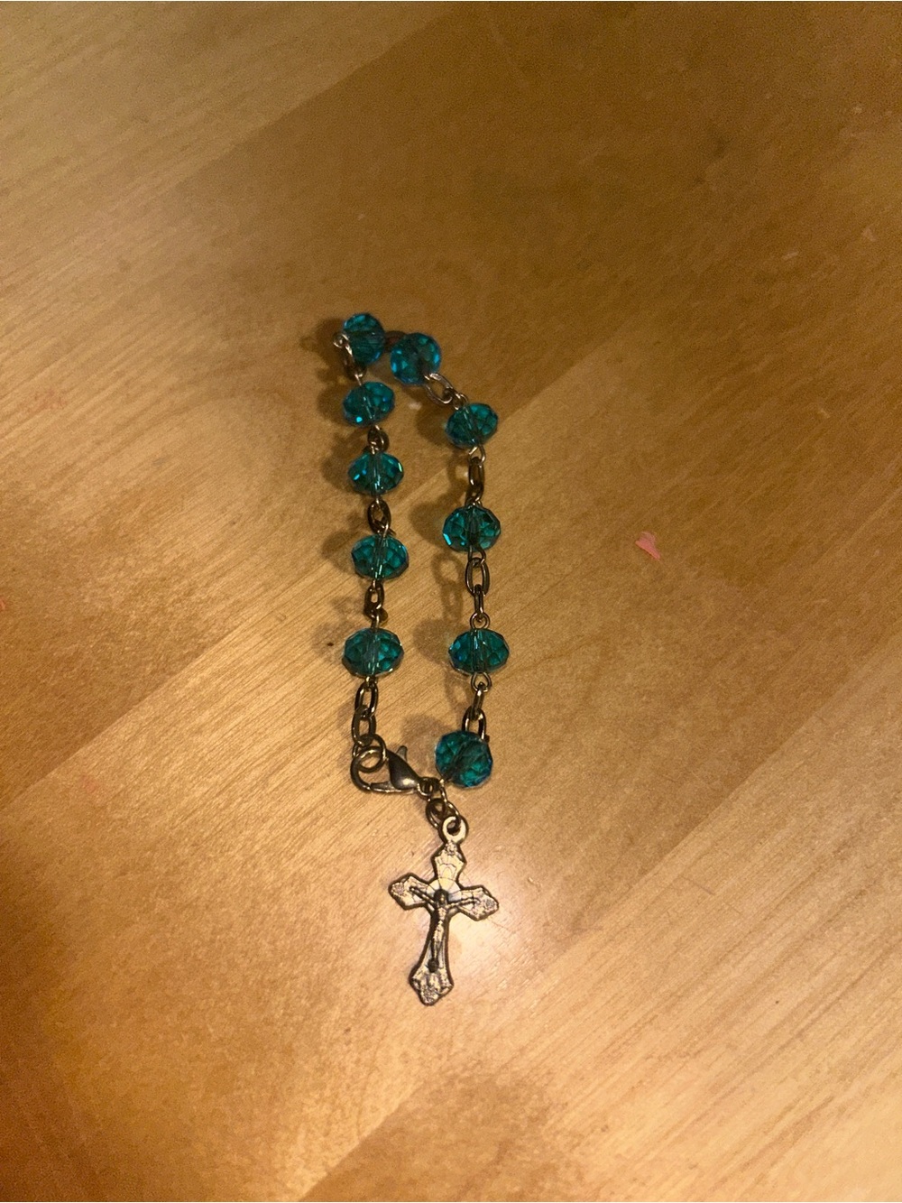 Jerusalem Made Crucifix Bracelet